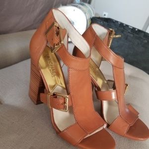 Michael Kors Tan Sandals. *Never worn*
